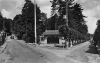 L'entrée de l'hôtellerie de la Nourrée