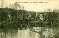 La Nourrée vue de l'île