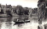 Canotage sur le petit bras de la Seine