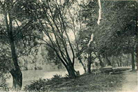 Le chemin du bord de Seine vers Poissy