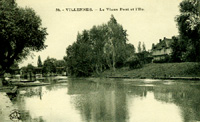 L'île de Villennes et le pont