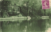 Une villa sur le petit bras de la Seine