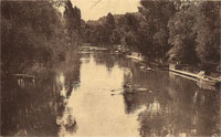 Canotage sur le petit bras de la Seine