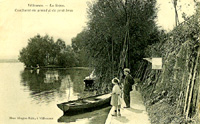 Cabane de pêcheurs,/en face de la pointe de l'île