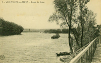 Péniches sur la Seine