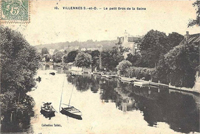 Vue du petit bras de la Seine