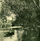 Canotage sur le petit bras de la Seine