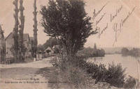 L'ancien chemin de halage entre Villennes et Médan/et la Maison Houpy