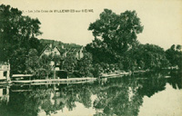 Villas du sentier du Bord de l'eau,/vues du pont