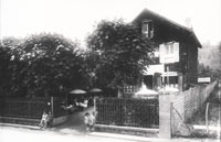 Le restaurant des Marronnier, devenue l'auberge Île-de-France