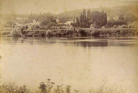 Le grand bras de la Seine et le coteau