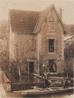 Une maison non localisée/pendant la crue de la Seine