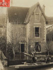 La villa Charlotte, pendant la crue de 1910
