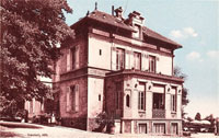 Le bâtiment de l'Hostellerie de la Nourrée