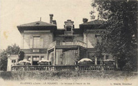L'arrière de l'Hostellerie de la Nourrée