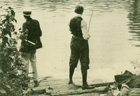 Pêcheurs dans l'île