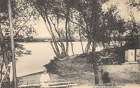 La plage de l'île de Villennes
