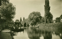 Le pont, vu du port
