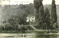 Le restaurant Houpy/en bord de Seine