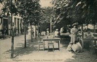 La terrasse du restaurant Jallabert