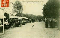 Les terrasses du restaurant Jallabert