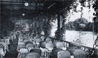Le restaurant "La Pergola" dans l'attente des clients