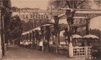 Le restaurant "La Pergola" et son personnel