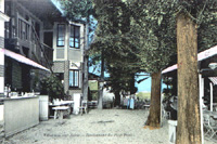 La terrasse du restaurant du petit Parc