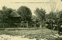 Les bosquets du restaurant les "Tilleuls"