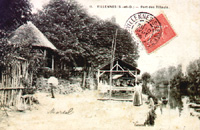 Le port du restaurant "Les Tilleuls"