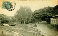 La terrasse du restaurant "Les Tilleuls"