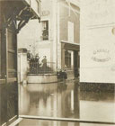 La rue du Port inondée