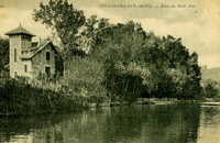 Villa du chemin de la Nourrée/vue de la Seine