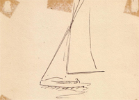 Voilier sur la Seine