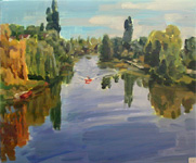La Seine, vue du pont