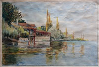 La Pergola, vue de la Seine