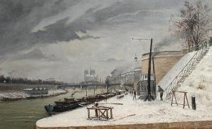 Tableau Seine par André Sinet 1
