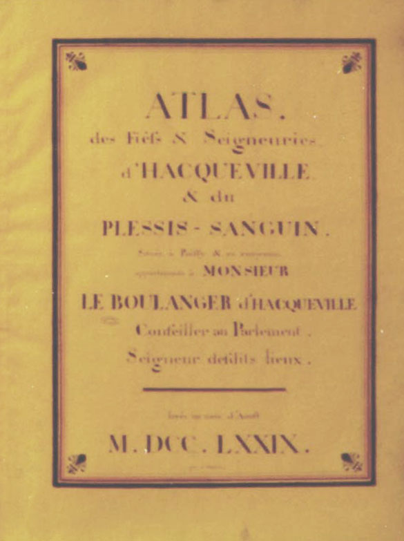 Atlas Le Boulanger, page de droite