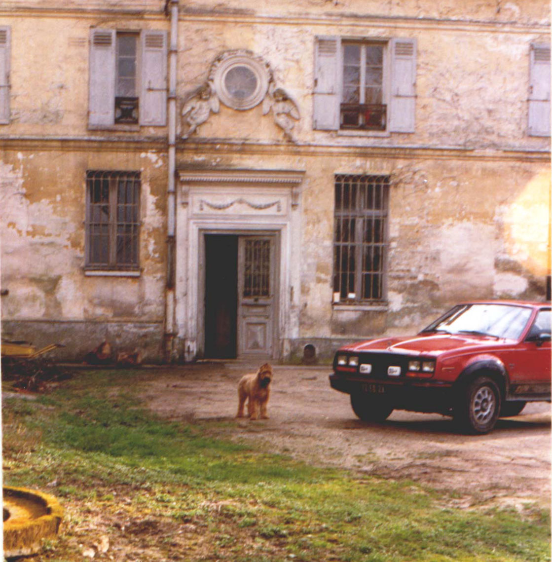 Autre vue du château avant restauration