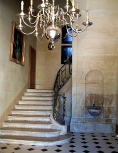 Escalier renaissance du château, vue 1