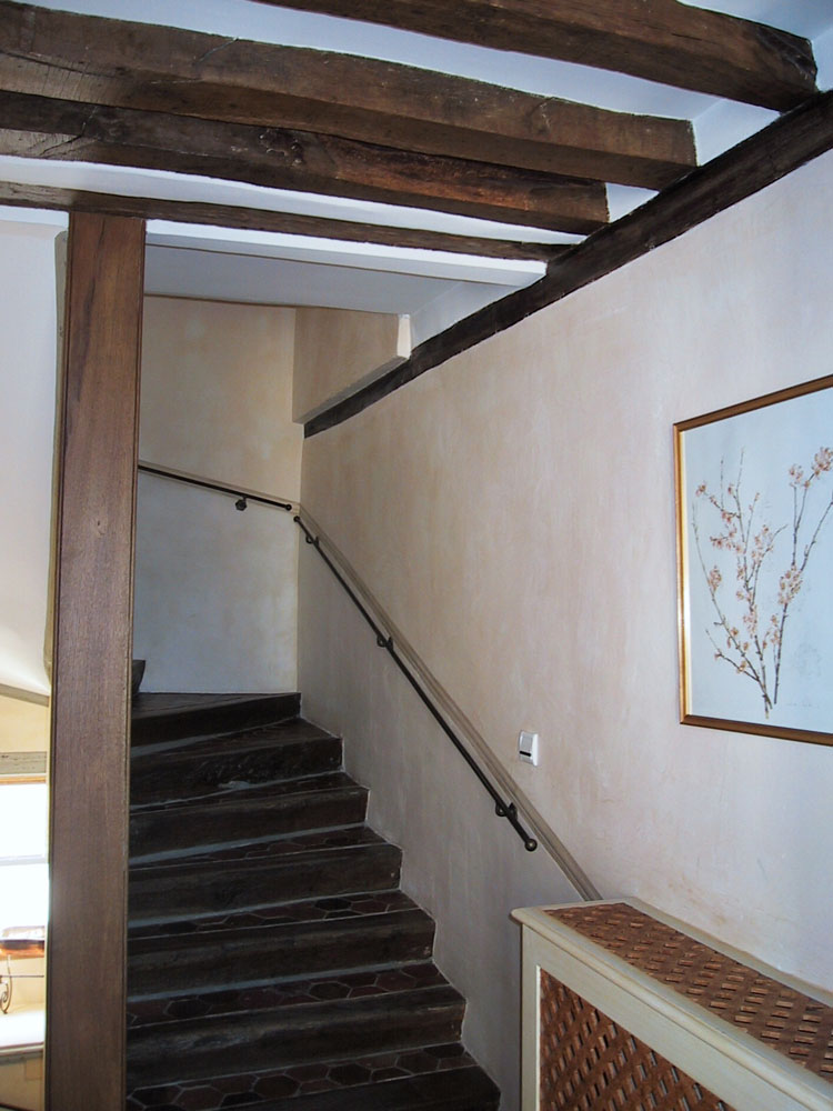 Escalier à voûte sarrasine