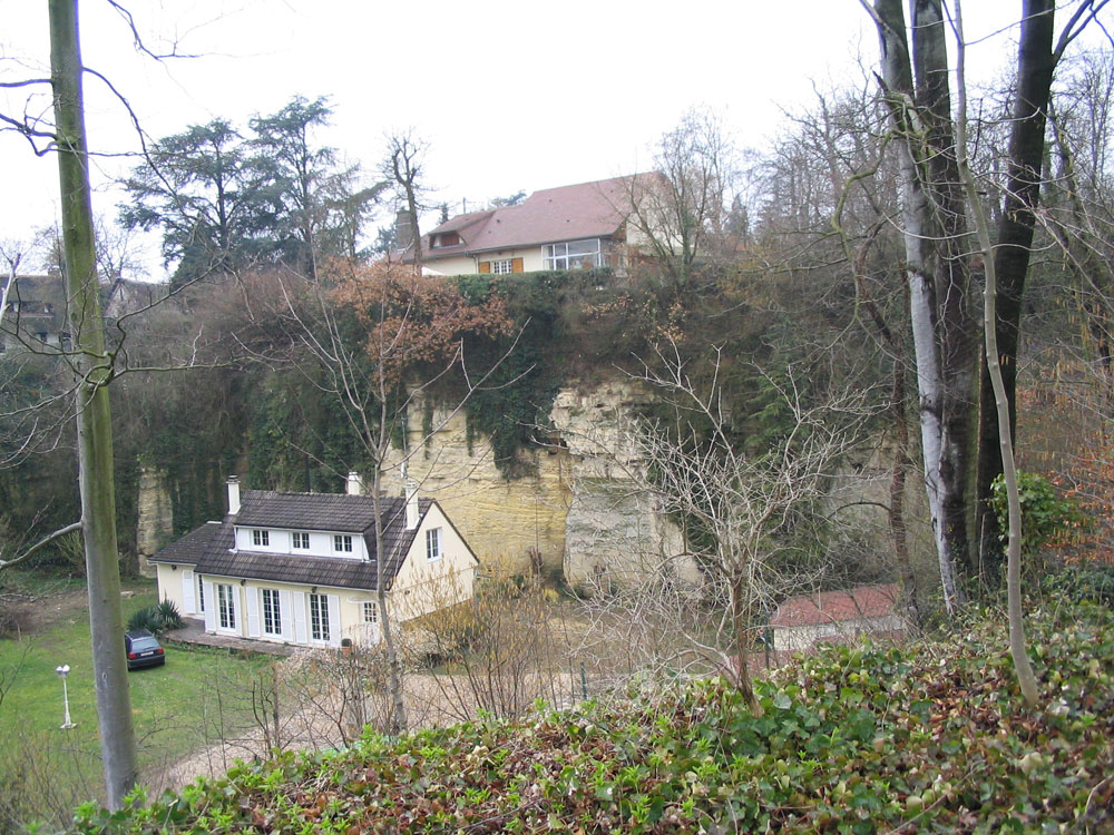 La carrière du Bois des Falaises en 2004.