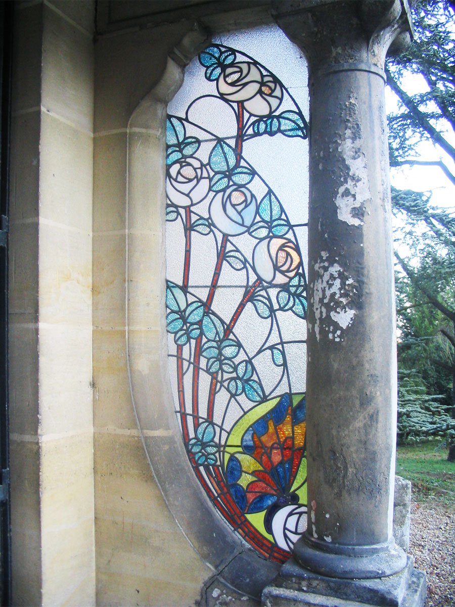 Vitrail de la villa Vista Bella