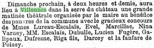 Article du Gaulois sur le concert