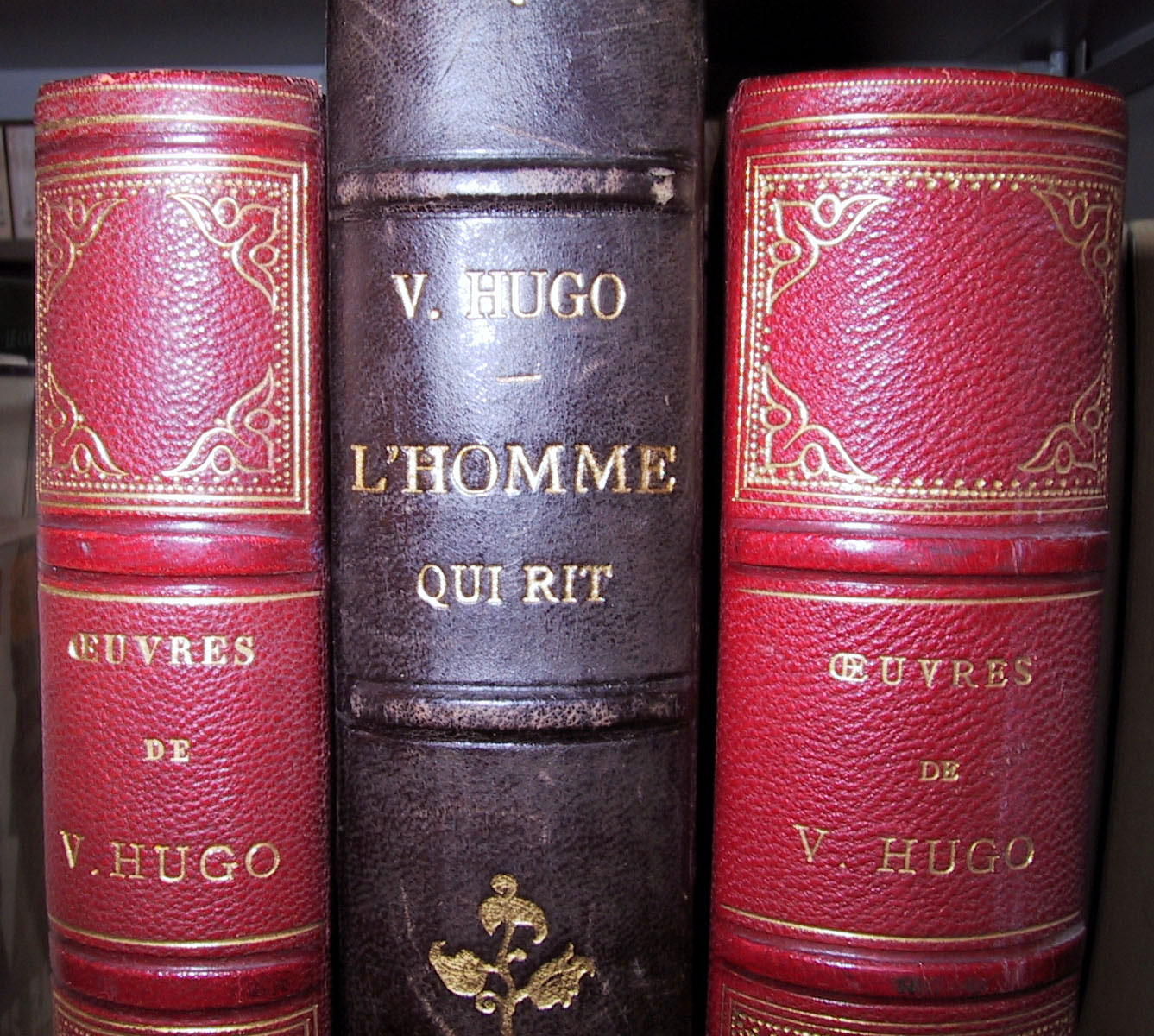 Vieux livres de Victor Hugo.