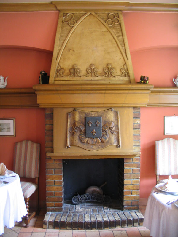 Cheminée de l'auberge