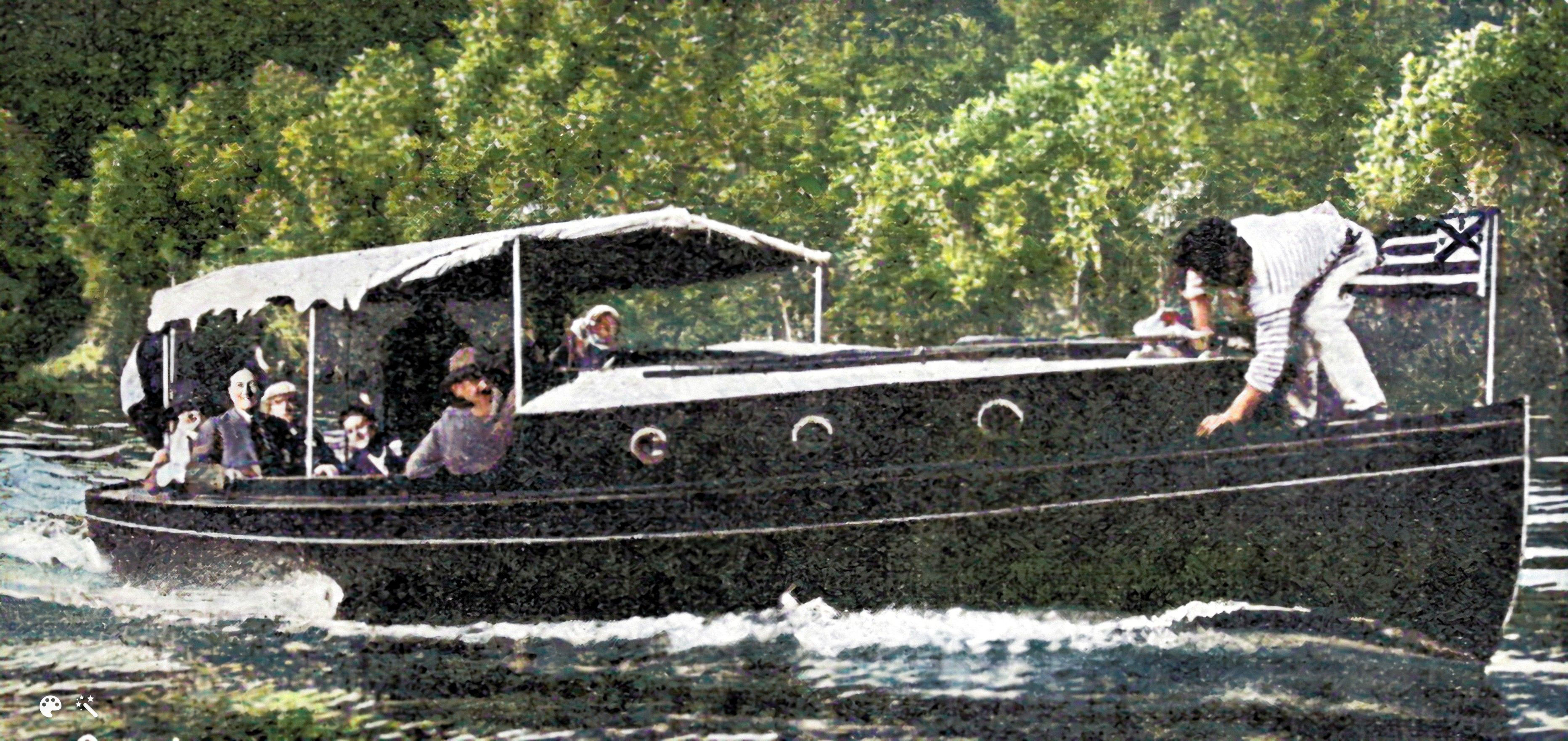 Le bateau Korrigane de M. Hauet.