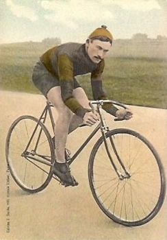Le cycliste Léon Didier.