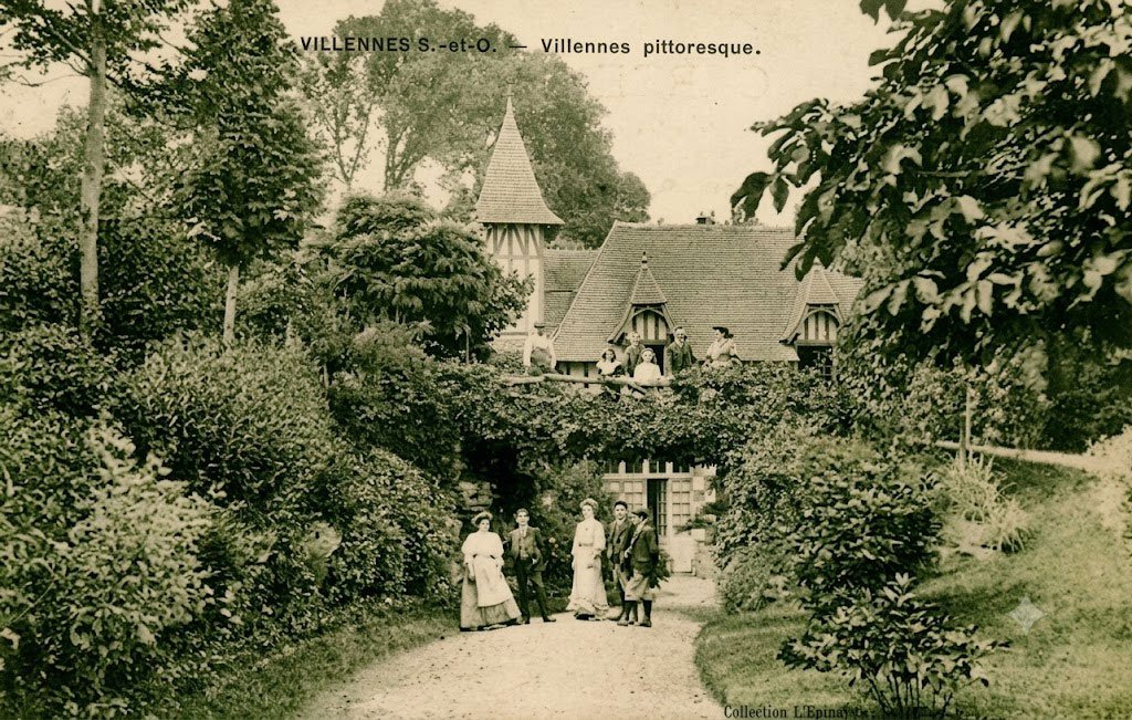 Villa et habitants