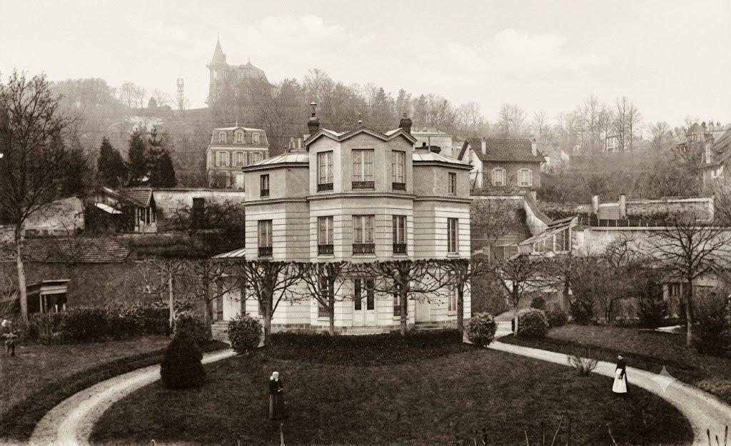 Villa avenue Clemenceau en 1903